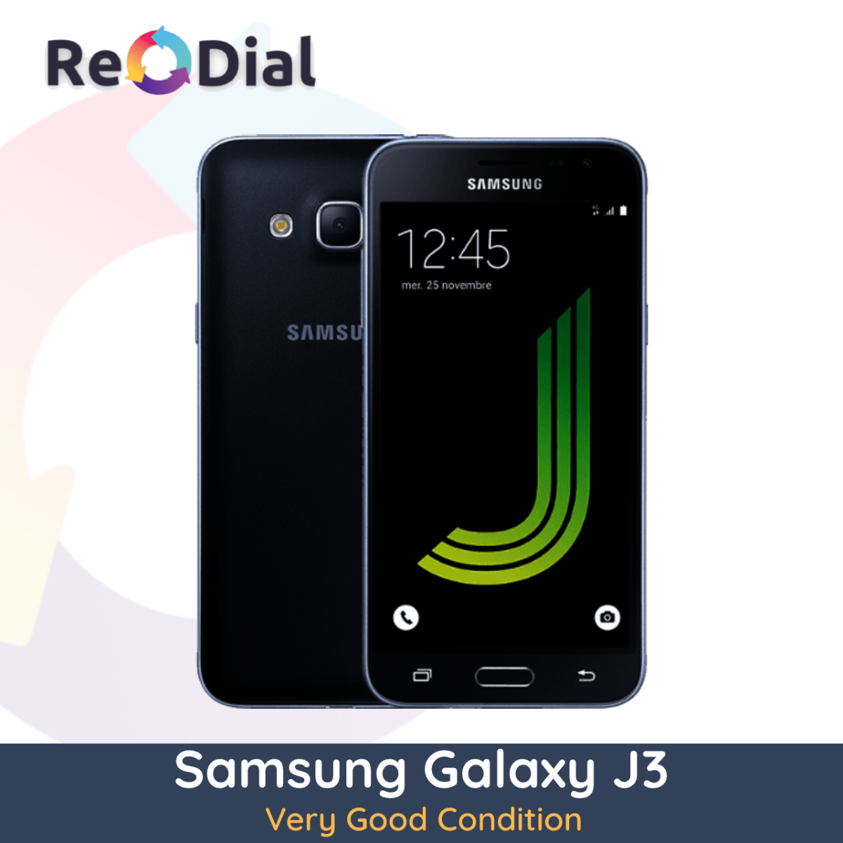 Samsung Galaxy J3 (J320ZN / 2016) - Very Good Condition - ReDial Samsung Galaxy J3 (J320ZN / 2016) - Very Good Condition - ReDial